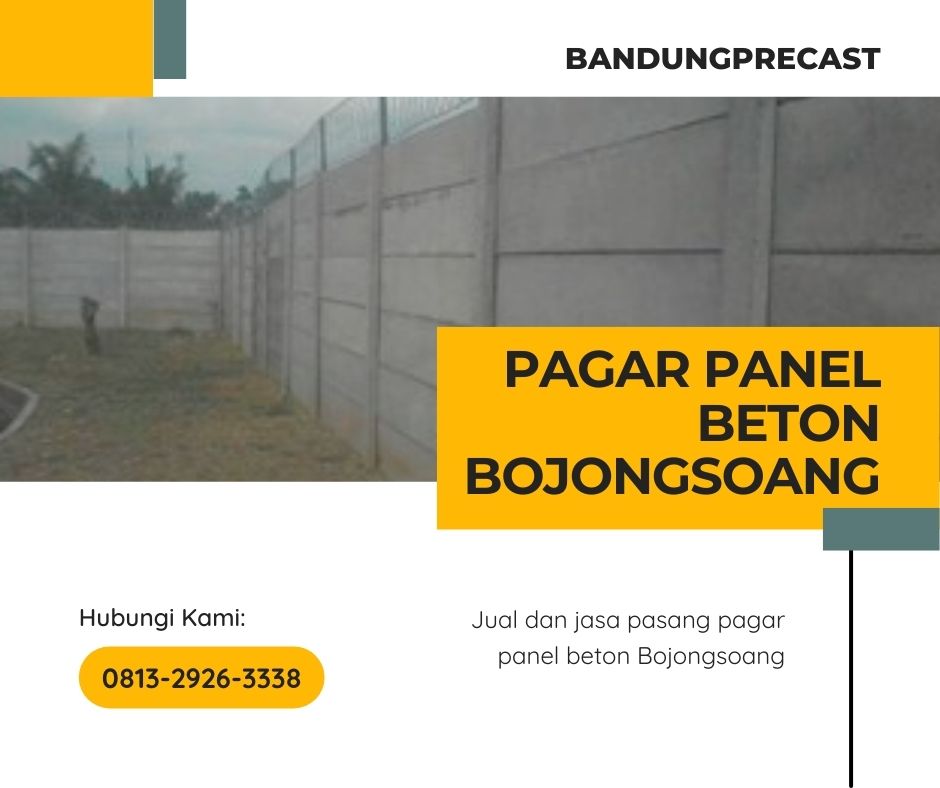 Pagar Panel Beton Bojongsoang